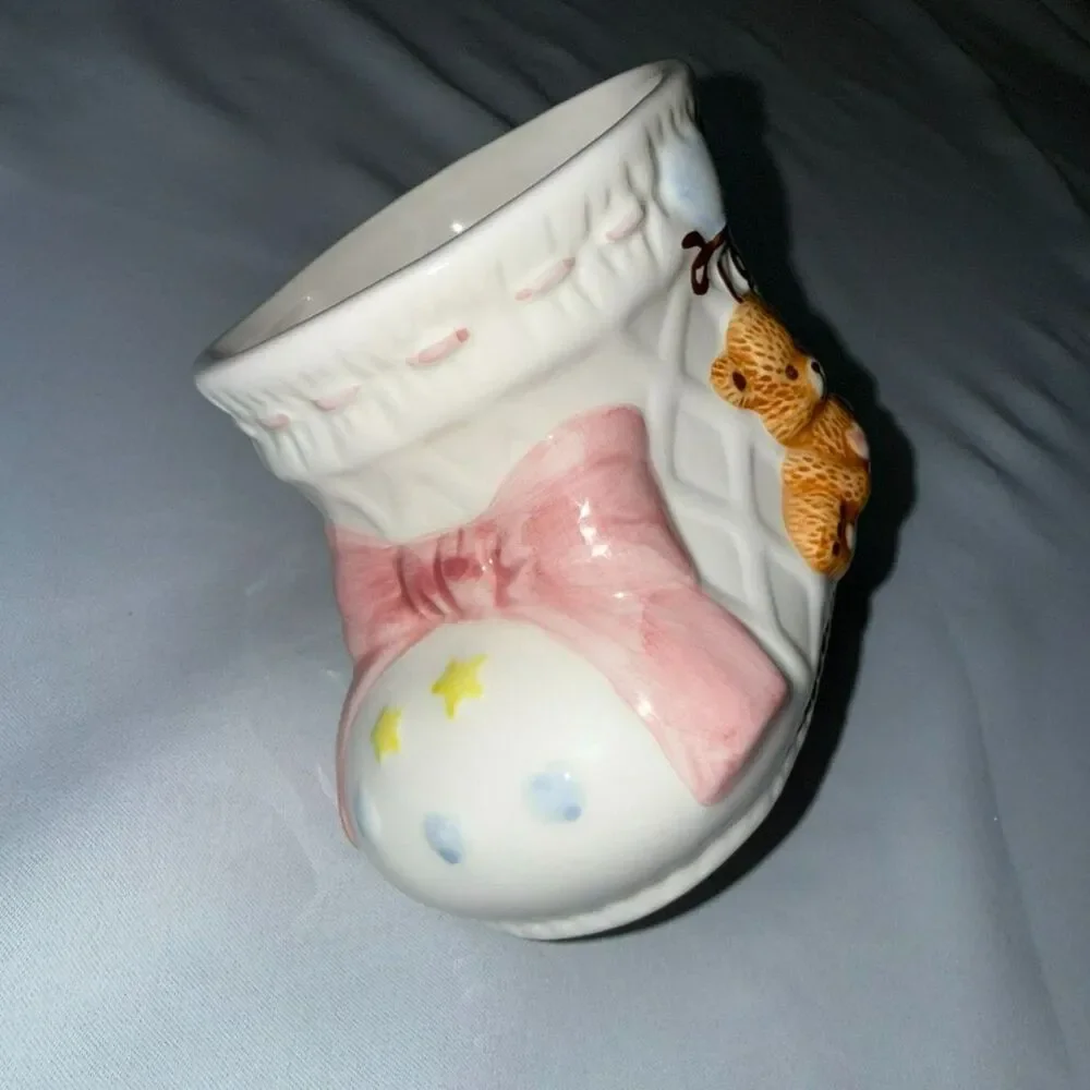 Ceramic Resin Bear Jewelry/Trinket Holder